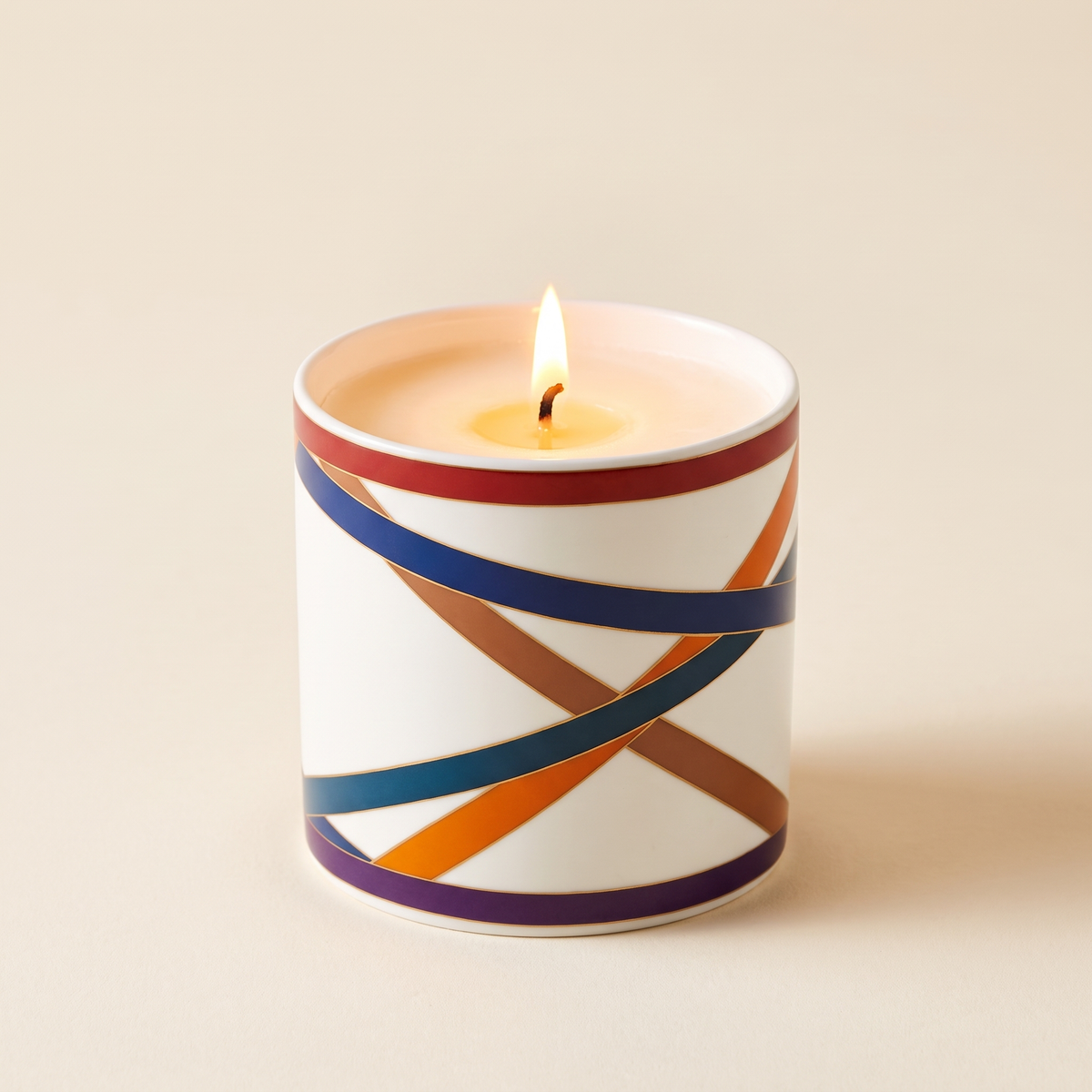 Missoni Desenli Dekoratif Kokulu Mum